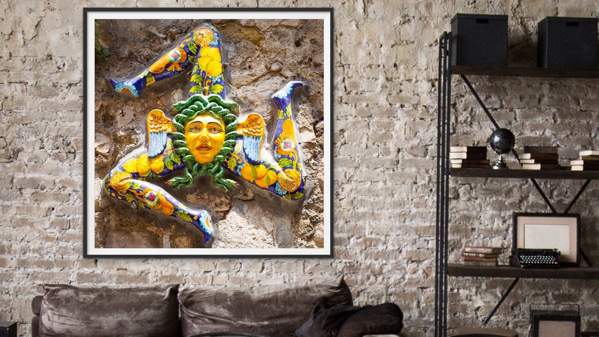 Italian wall art for living room